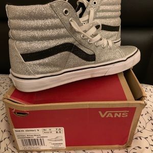 Glitter sk8 hi Vans